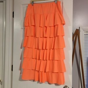 Custom Made Ruffle Skirt